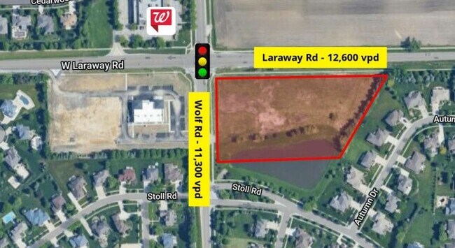 Plus de détails pour SEC Laraway & Wolf Rd, Frankfort, IL - Terrain à vendre