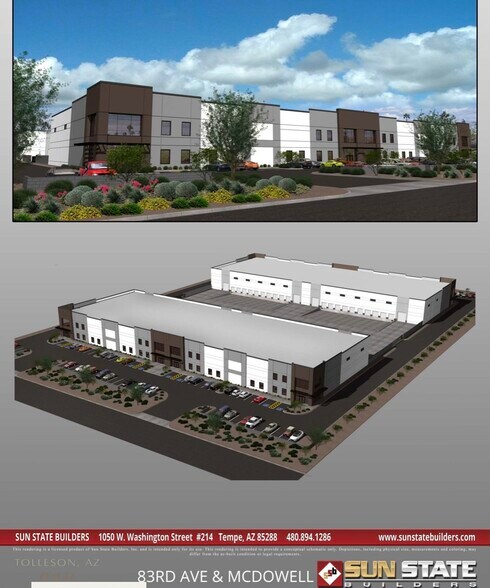 SW 83rd Ave & McDowell Rd, Tolleson, AZ à louer - Photo du bâtiment - Image 2 de 2