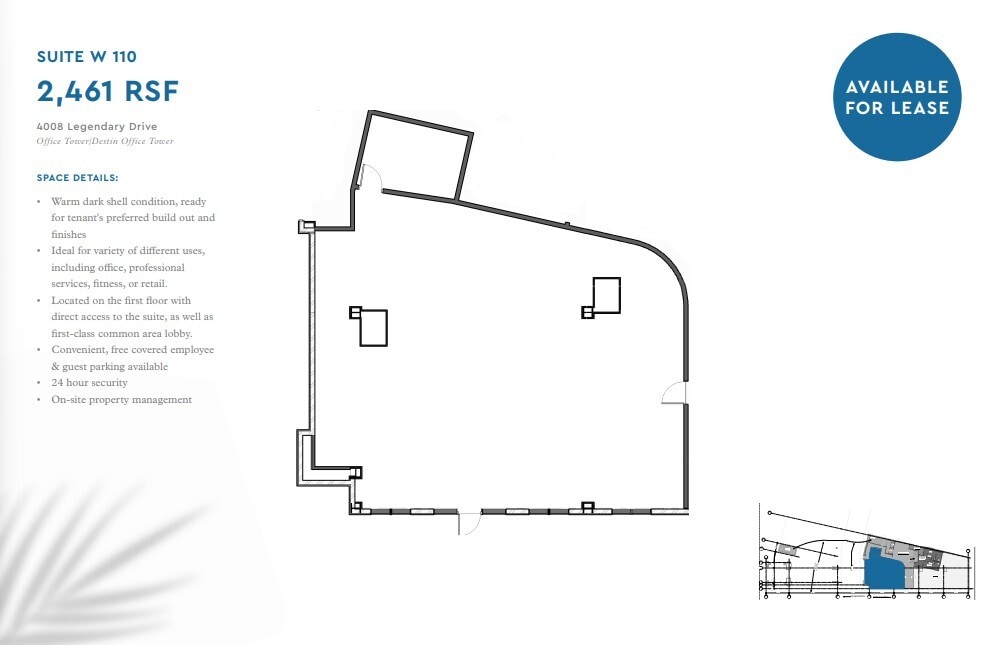 4008-4300 Legendary Dr, Destin, FL for lease Floor Plan- Image 1 of 1