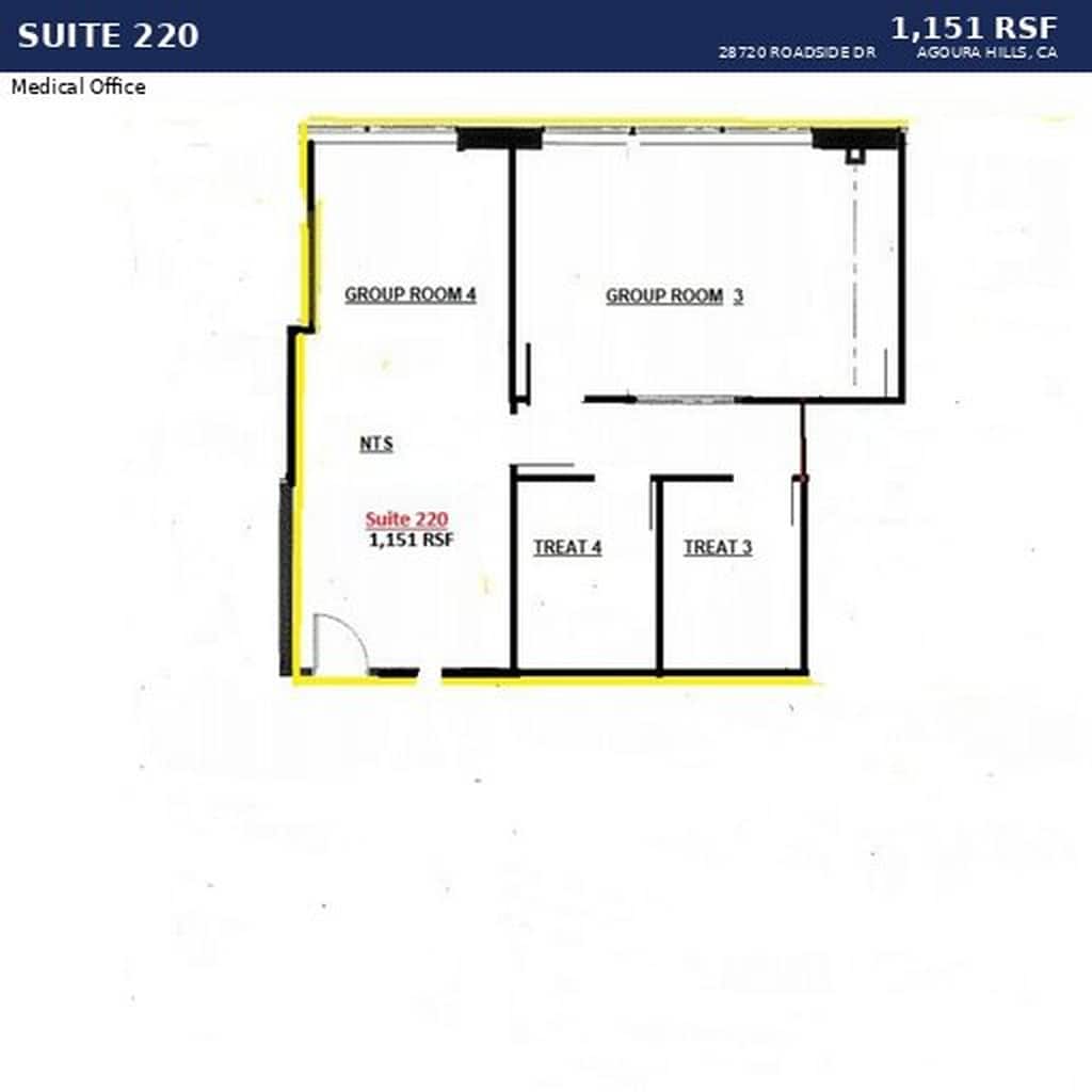28720 Roadside Dr, Agoura Hills, CA for lease Floor Plan- Image 1 of 1