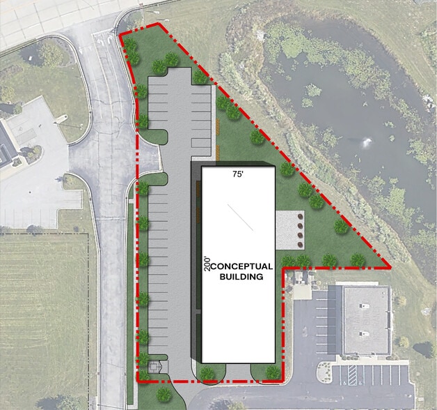 AmeriPlex Land 3 Lots portfolio of 3 properties for sale on LoopNet.ca - Aerial - Image 3 of 11