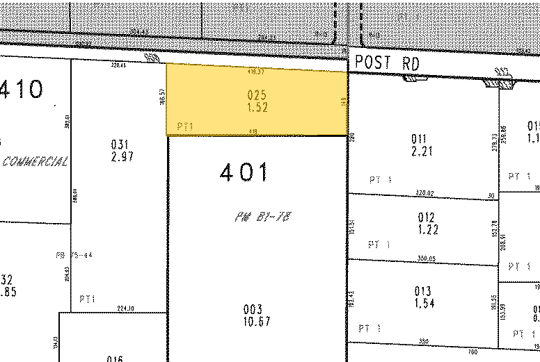 3565 E Post Rd, Las Vegas, NV for lease - Plat Map - Image 2 of 2