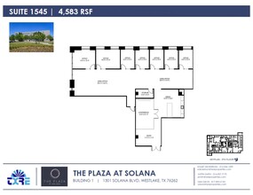 1301 Solana Blvd, Westlake, TX for lease Floor Plan- Image 1 of 6