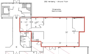 232 Herzberg Rd, Ottawa, ON for lease Floor Plan- Image 2 of 2