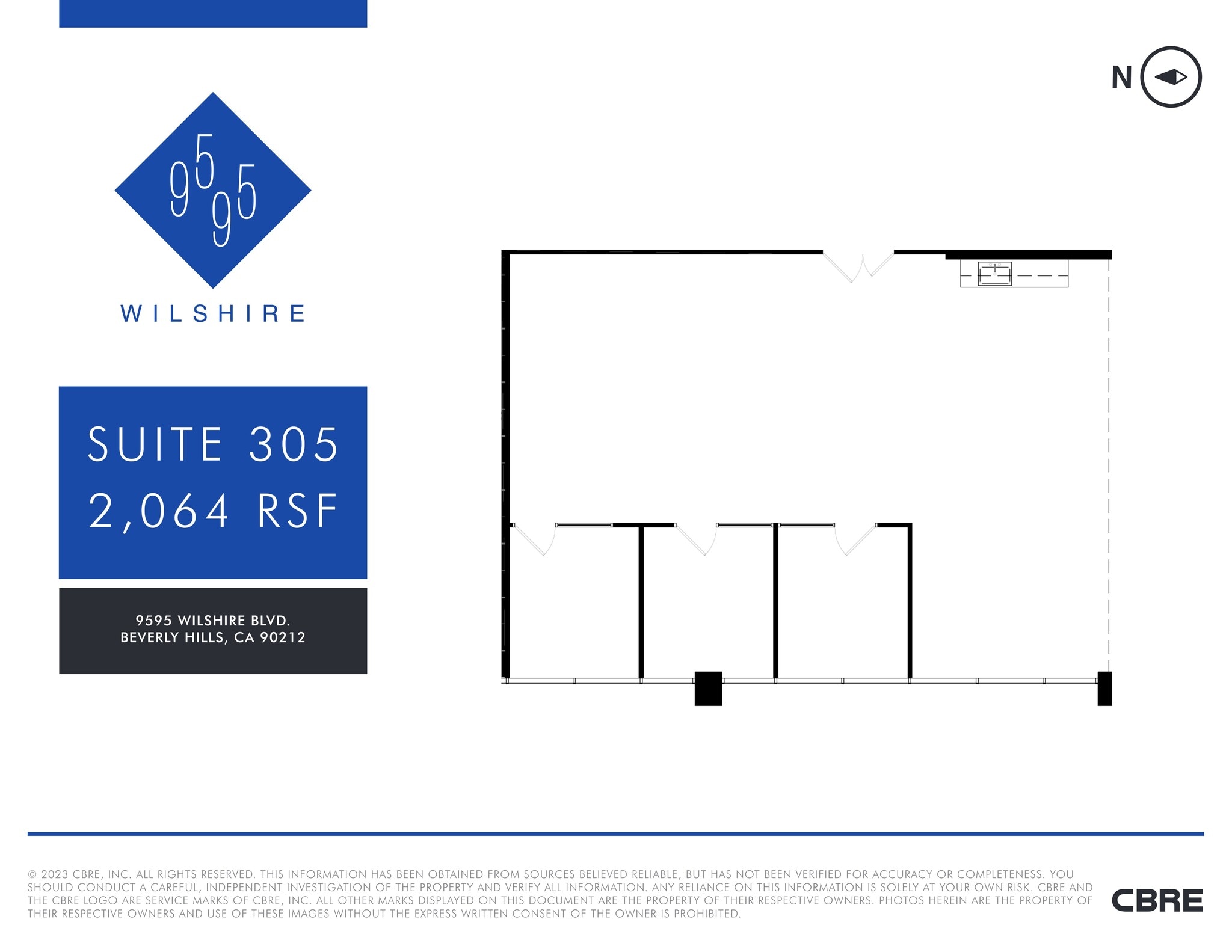 9595 Wilshire Blvd, Beverly Hills, CA à louer Plan de site- Image 1 de 1