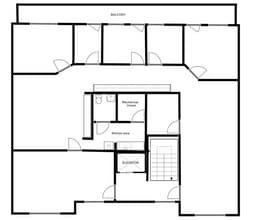 511 Wythe, Alexandria, VA for lease Floor Plan- Image 1 of 3