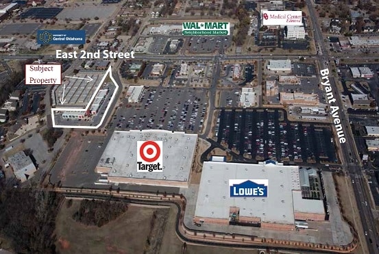 1024-1040 Waterwood Pky, Edmond, OK for lease - Aerial - Image 2 of 8