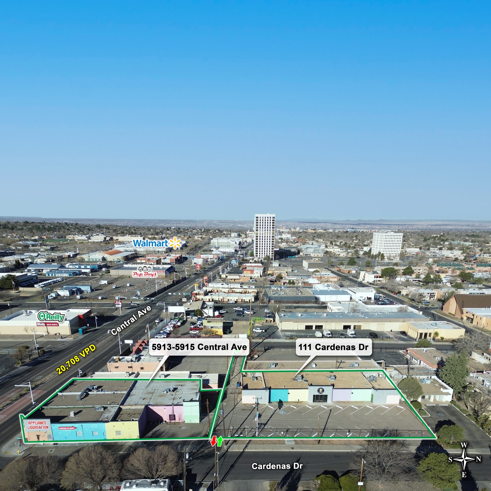 5913-5915 Central Ave NE, Albuquerque, NM for lease Building Photo- Image 1 of 13