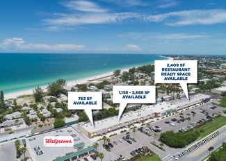 Plus de détails pour 3200-3352 E Bay Dr, Holmes Beach, FL - Commerce de détail à louer