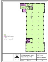 212 King St W, Toronto, ON for lease Floor Plan- Image 1 of 1