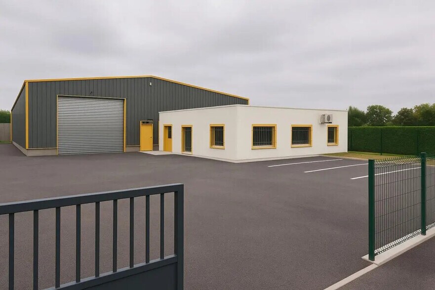 Bureau dans Pusignan à louer - Photo du bâtiment - Image 3 de 7