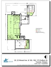 173 Dufferin St, Toronto, ON for lease Floor Plan- Image 2 of 2