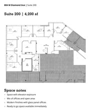 804 W Diamond Ave, Gaithersburg, MD à vendre Plan d’étage- Image 1 de 1