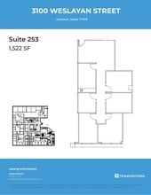 3100 Weslayan St, Houston, TX for lease Floor Plan- Image 1 of 1