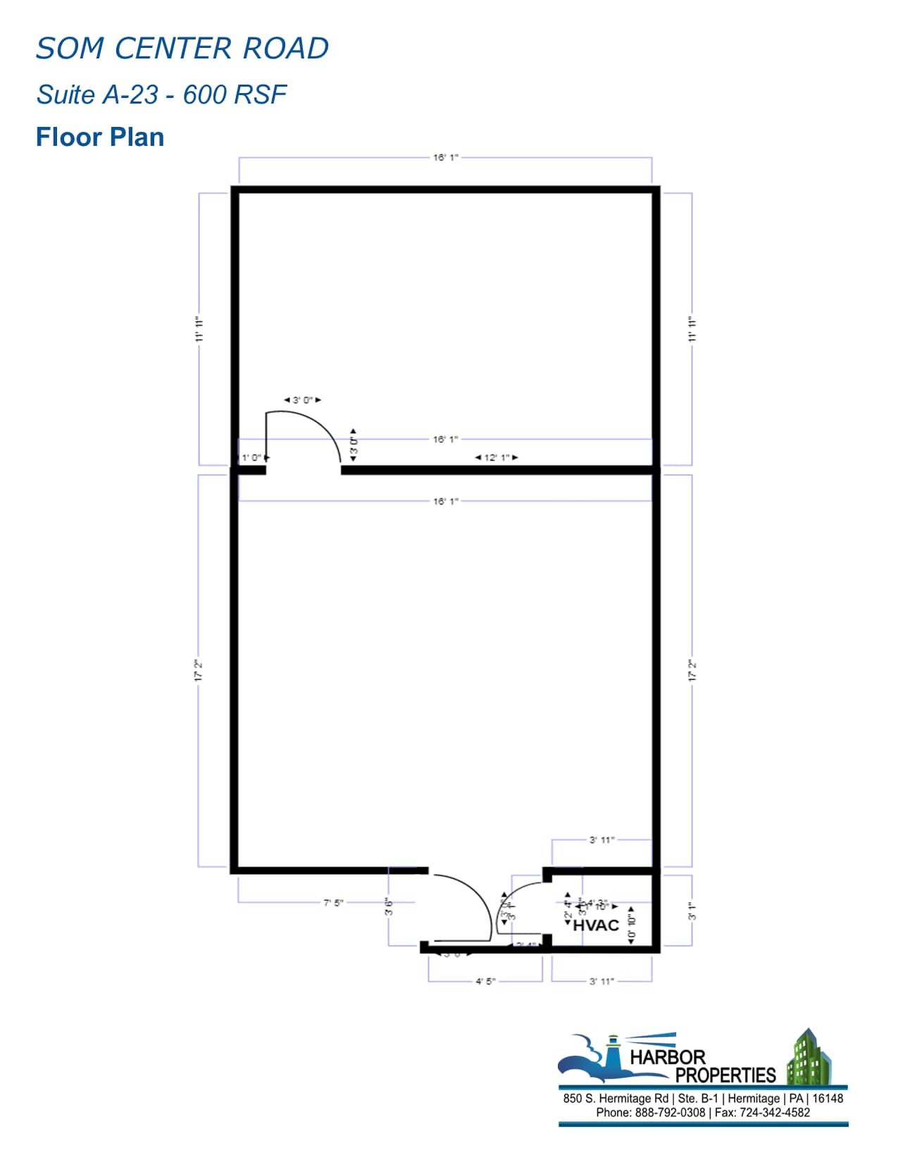 6200 Som Center Rd, Solon, OH à louer Plan d’étage- Image 1 de 1