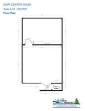 6200 Som Center Rd, Solon, OH à louer Plan d’étage- Image 1 de 1