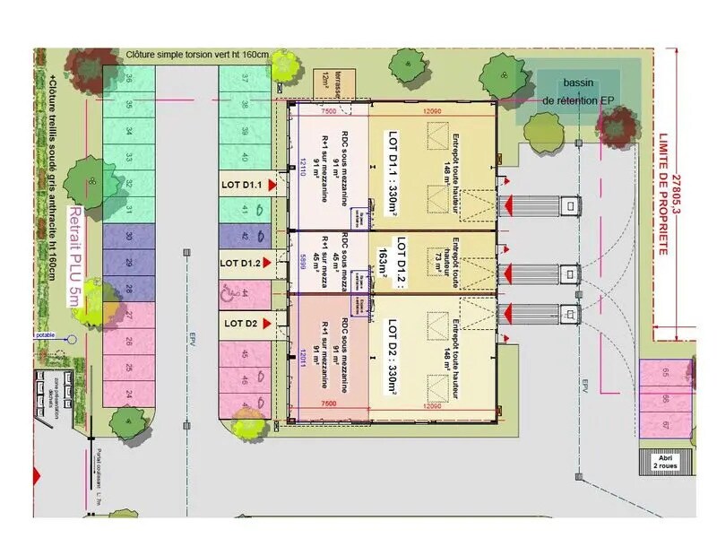 Local d'activités dans Villefranche-sur-Saône à vendre Plan de site- Image 1 de 4