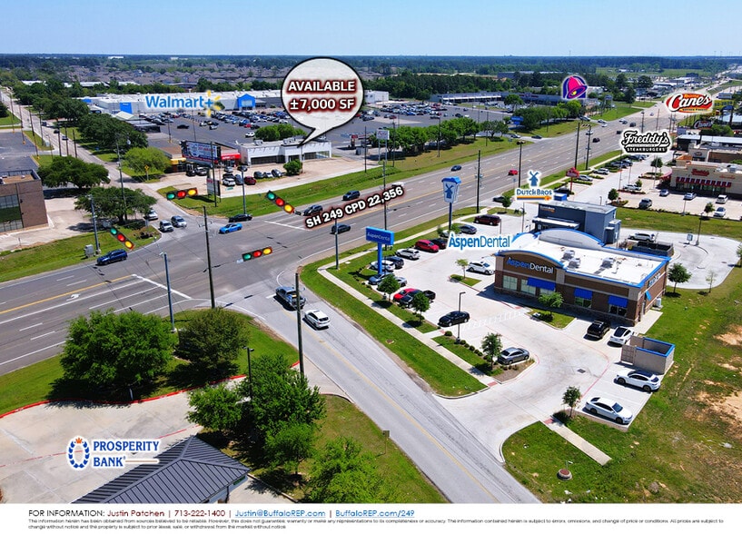 27670 SH 249, Tomball, TX for lease - Aerial - Image 2 of 6