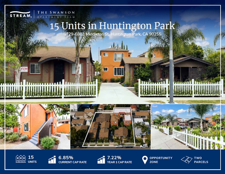 6729-6731 Middleton St, Huntington Park, CA for sale - Building Photo - Image 1 of 19