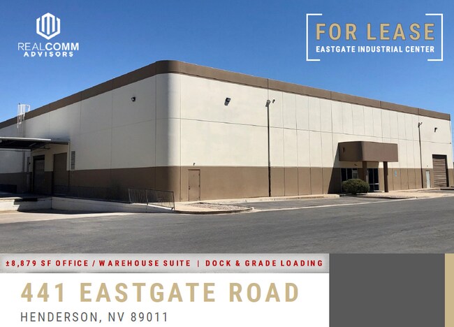 Plus de détails pour 441 Eastgate Rd, Henderson, NV - Industriel à louer