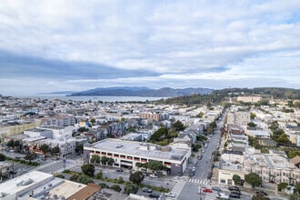 5200-5280 Geary Blvd, San Francisco, CA - AERIAL  map view