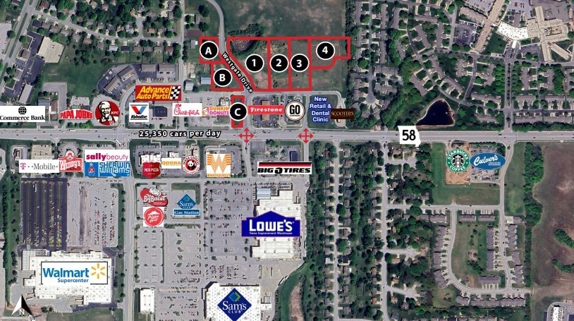 Dean Ave & 58 Hwy, Raymore, MO for sale - Building Photo - Image 1 of 4