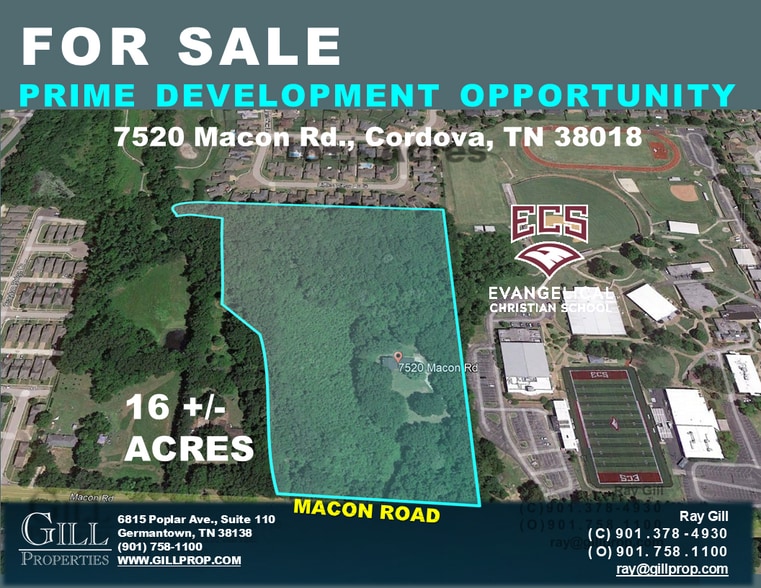 7520 Macon Rd, Cordova, TN for sale - Building Photo - Image 2 of 7