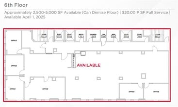 1627 Main St, Kansas City, MO for lease Floor Plan- Image 1 of 1