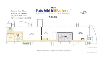 1800 SW 34th St, Fort Lauderdale, FL à louer Plan d  tage- Image 2 de 2