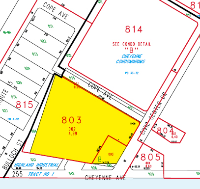 3227 Civic Center Dr, North Las Vegas, NV for sale - Plat Map - Image 1 of 1