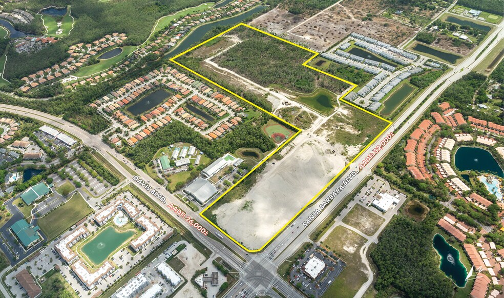 4886 Santa Barbara Blvd., Naples, FL à vendre - Aérien - Image 1 de 16