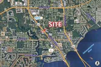 14301 N Cleveland Ave, North Fort Myers, FL - Aerial  map view