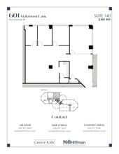 601 Oakmont Ln, Westmont, IL for lease Floor Plan- Image 1 of 2