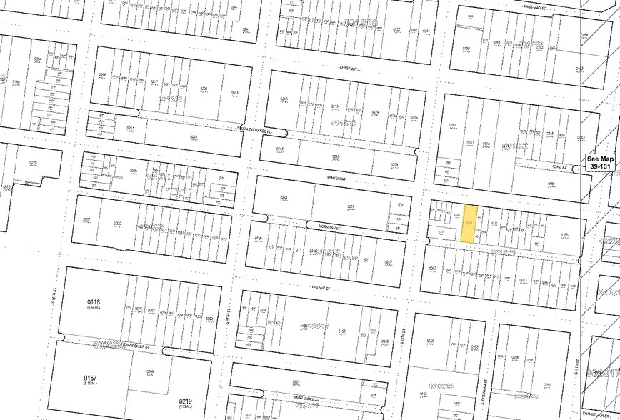 1524-1526 Chestnut St, Philadelphia, PA for lease - Plat Map - Image 3 of 3