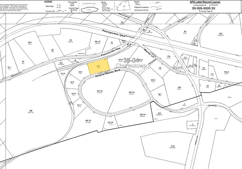 41 General Warren Blvd, Malvern, PA for lease - Plat Map - Image 2 of 14