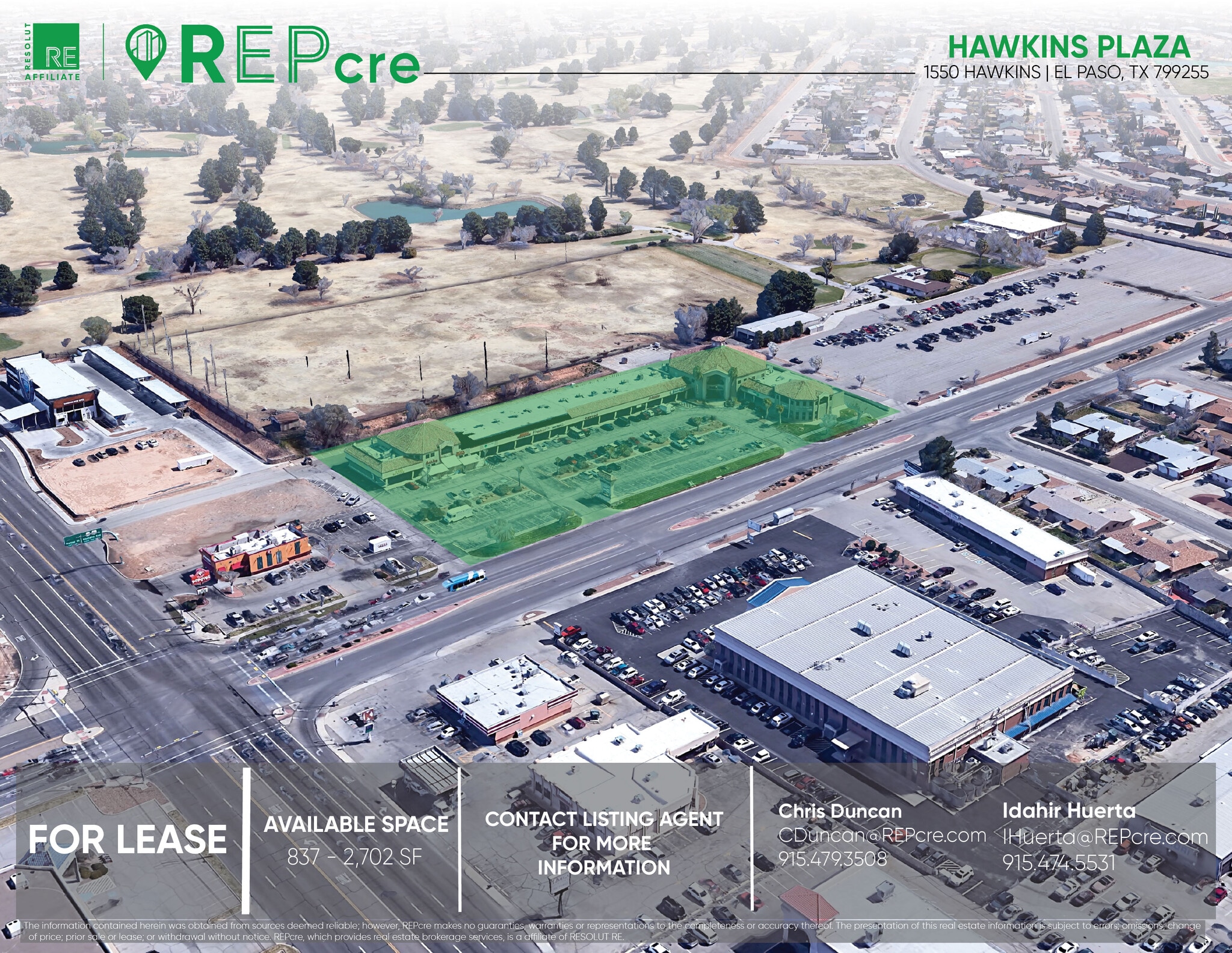1550 Hawkins Blvd, El Paso, TX for lease Primary Photo- Image 1 of 7