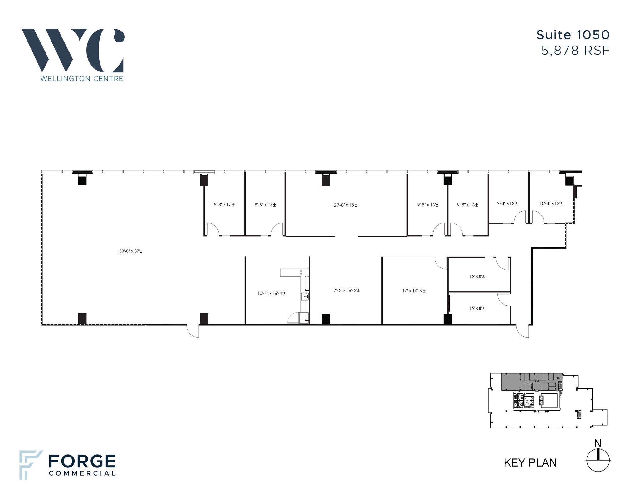 14643 N Dallas Pky, Dallas, TX à louer Plan d’étage- Image 1 de 1