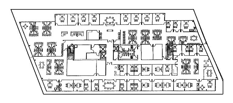 Plan d’étage type