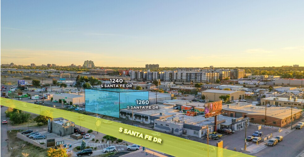 1240 S Santa Fe Dr, Denver, CO à vendre - Photo du bâtiment - Image 2 de 11