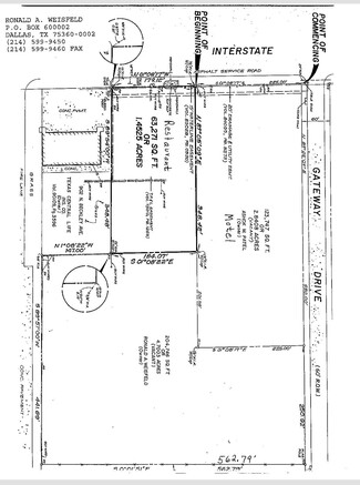 Plus de détails pour 920 N I-35 East, Lancaster, TX - Terrain à vendre