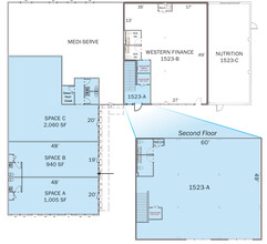 1517-1523 S Harvard Ave, Tulsa, OK à louer Plan d  tage- Image 1 de 1