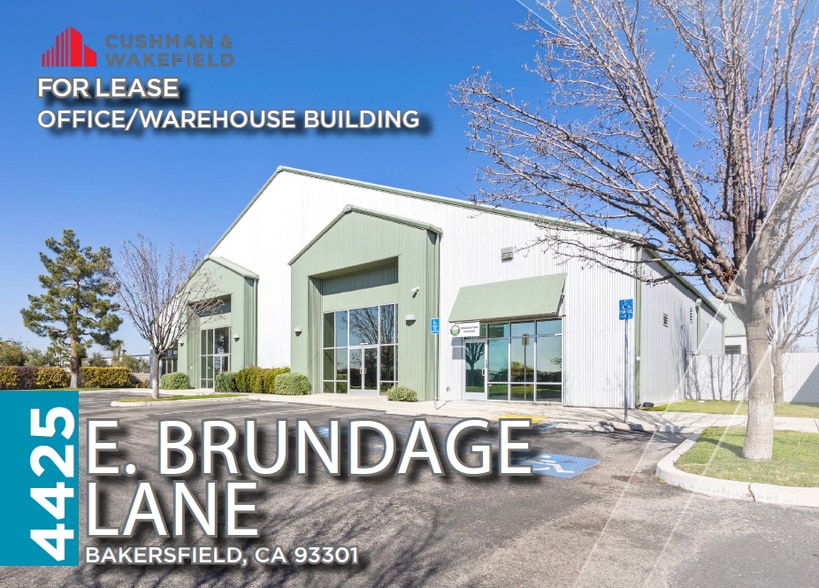 4425 E Brundage Ln, Bakersfield, CA for lease - Building Photo - Image 1 of 11