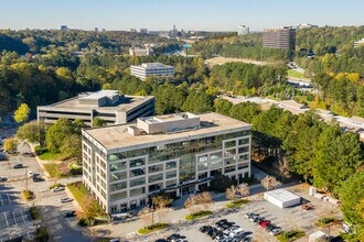 6120 Powers Ferry Rd NW, Atlanta, GA - AÉRIEN  Vue de la carte