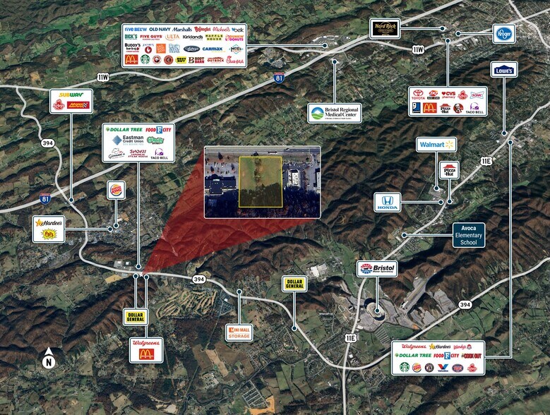 2220 Highway 394, Blountville, TN à vendre - Photo du bâtiment - Image 2 de 5