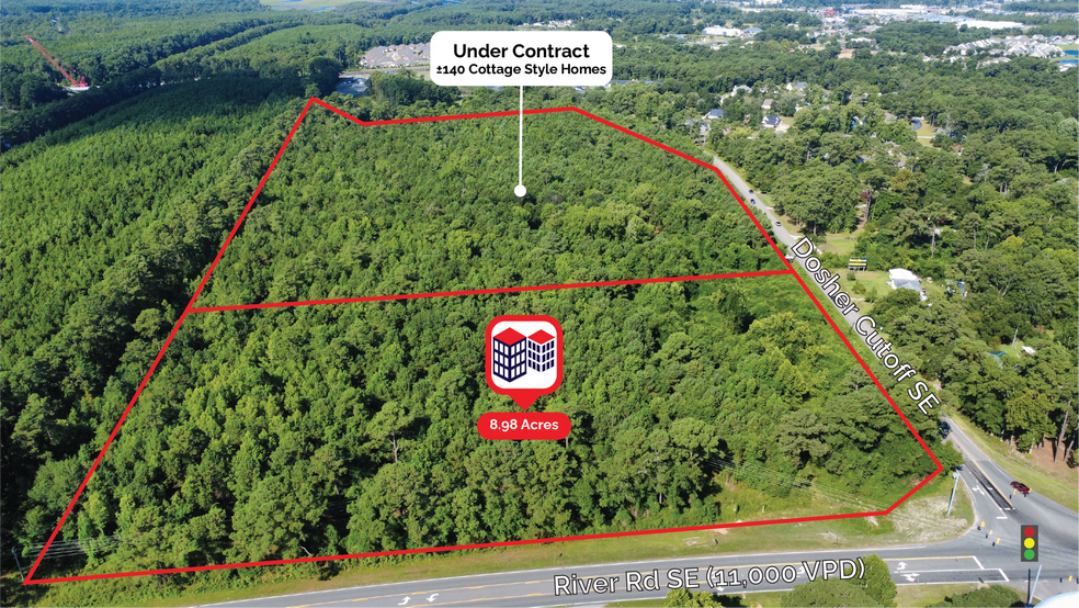 0 River Road Southeast Rd, Southport, NC for lease - Aerial - Image 2 of 5