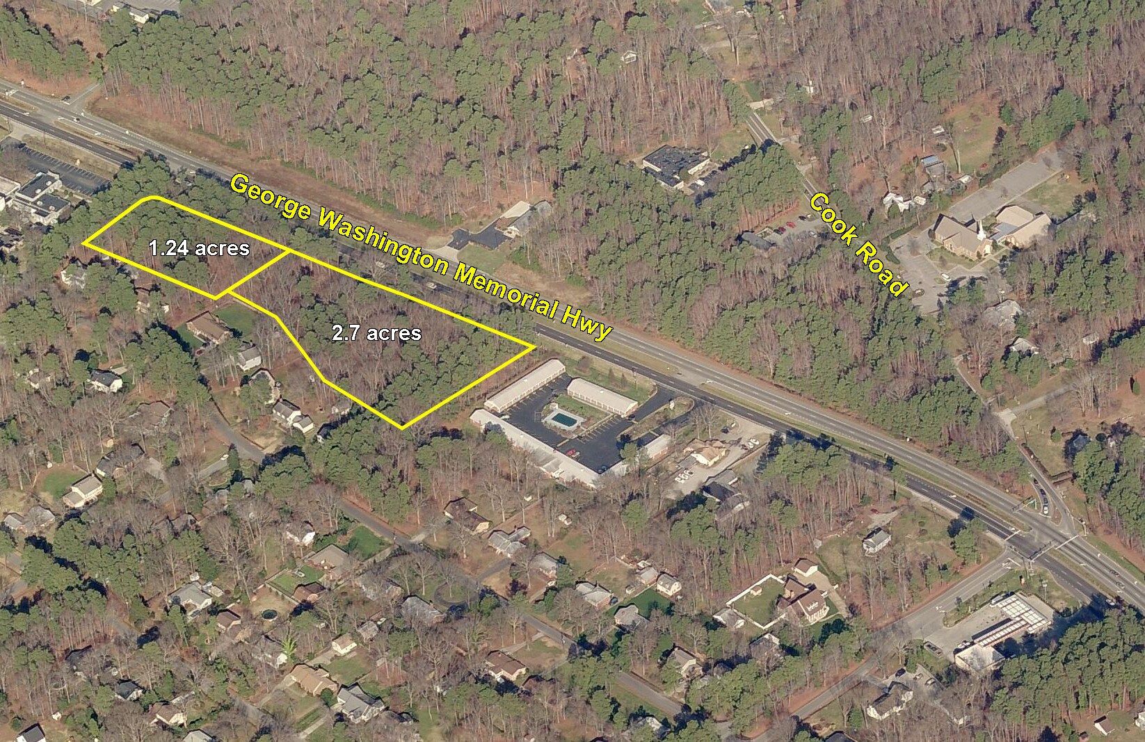 8901-9009 George Washington Mem Hwy, Yorktown, VA à vendre Photo du bâtiment- Image 1 de 2