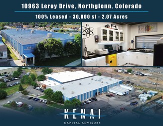 Plus de détails pour 10963 Leroy Dr, Northglenn, CO - Industriel à vendre