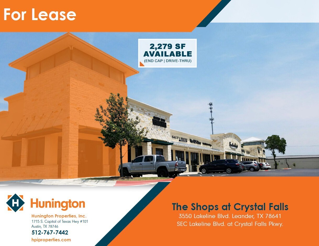 3550 Lakeline Blvd, Leander, TX à vendre Photo du bâtiment- Image 1 de 1