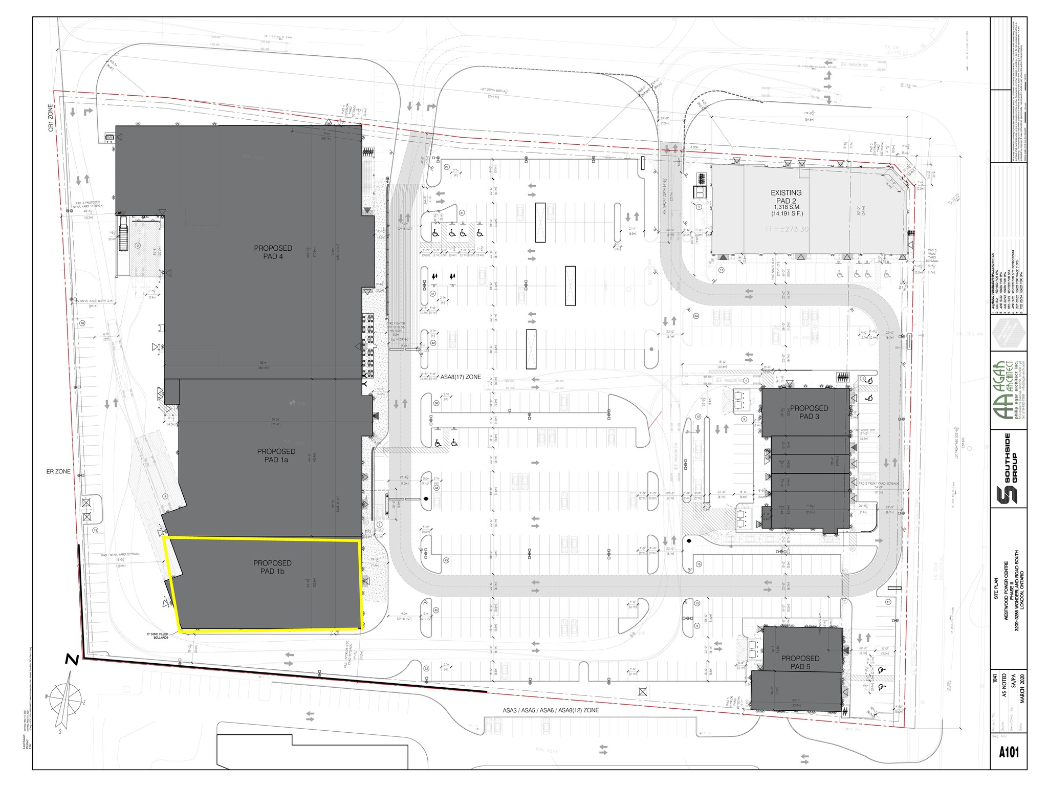 3263 Wonderland Rd S, London, ON for lease Site Plan- Image 1 of 1