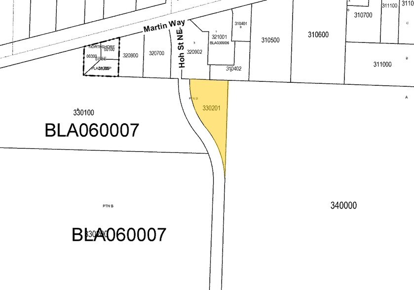 180 Hoh St SE, Lacey, WA à vendre - Plan cadastral - Image 3 de 3